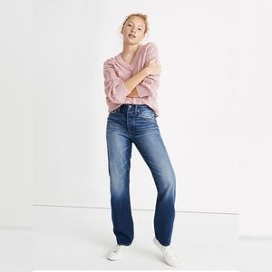 Madewell The Dad Jean in Norwalk wash
